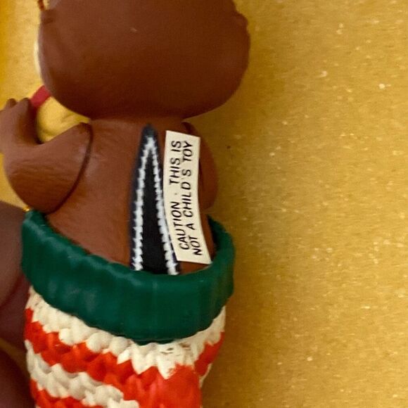 Disney Christmas Magic CHIP With Acorn Christmas Ornament By Grolier Vintage - Picture 6 of 6